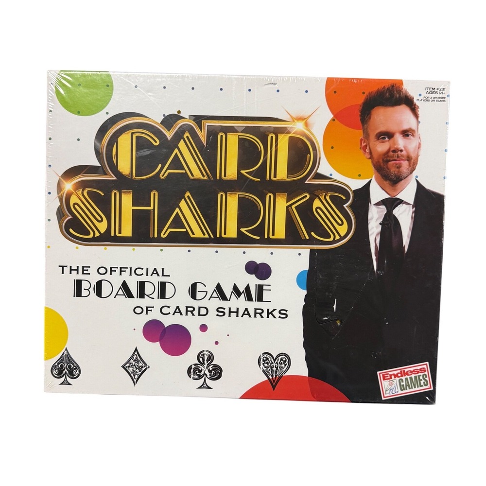 Card Sharks The Official Board Game of Card‎ Sharks TV Game Show Endless Games